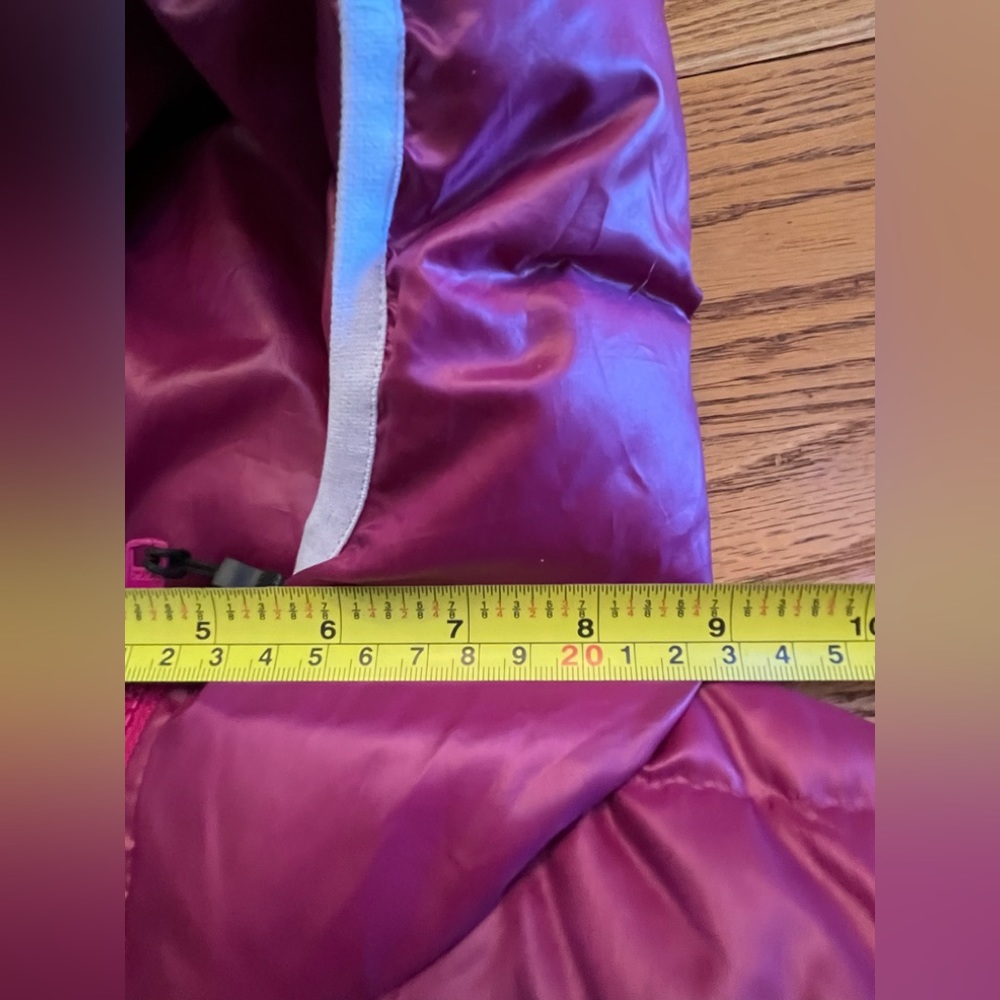 DESCENTE Down filled Winter Puffer Coat 3/4 Length. Women’s Small. VGUC. - Picture 8 of 14